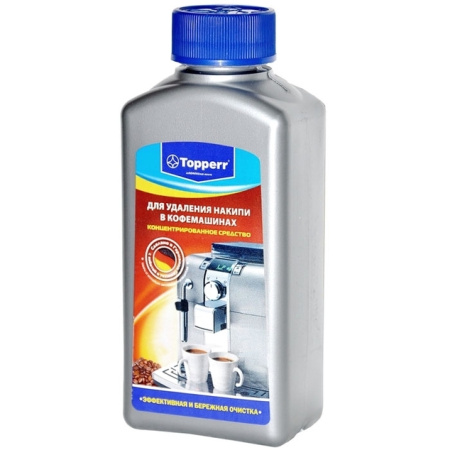 Ср-во от накипи для кофемашин Topperr 250 мл 3006