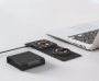 Беспроводная зарядная станция Deppa 2 в 1 Crystal MagSafe Fold Travel QI