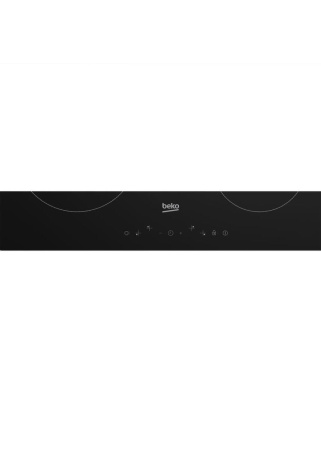 Встраиваемая варочная панель Электрическая Beko HIC 64402 E, 58 см, цвет Чёрный