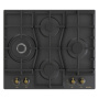 Встраиваемая варочная панель Газовая Gorenje GW6D42CLB, 60 см, цвет Чёрный