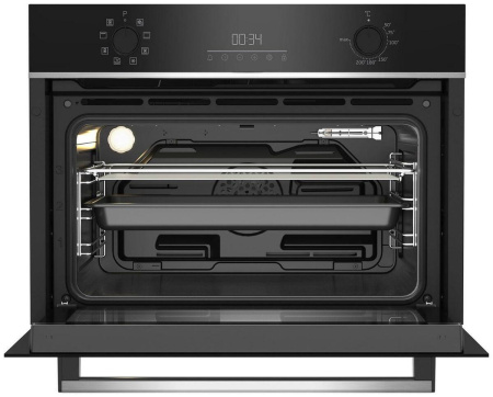 Встраиваемый Электрический духовой шкаф Beko BBCM13300X, цвет Чёрный