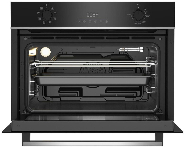 Встраиваемый Электрический духовой шкаф Beko BBCM13300X, цвет Чёрный