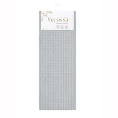 Полотенце Verossa 40/70 Стальной серый Вафельное полотно 772555