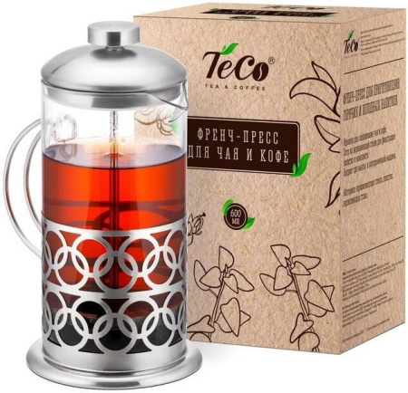 Френч-пресс Teco 0,6 л TC-F7060