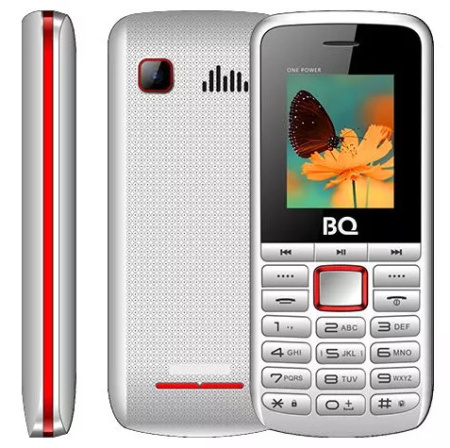 Мобильный телефон BQ-1846 One Power White+Red