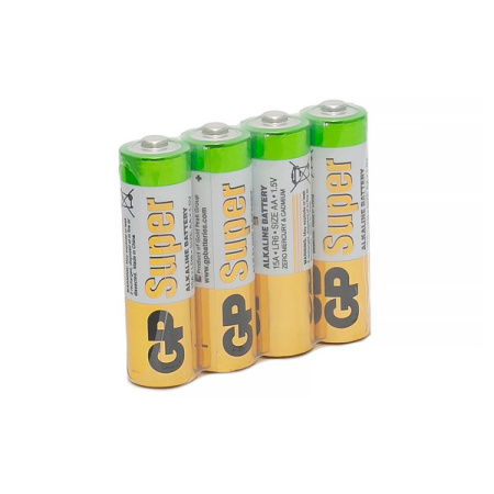 Эл.питания GP Super alkaline AA LR06-4P-4BL