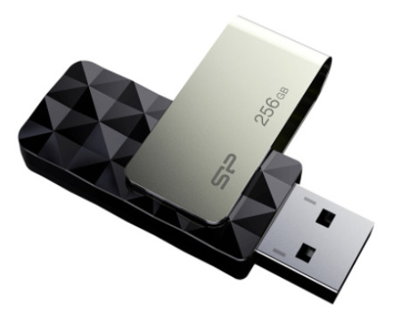 USB накопитель 64Gb USB3.2 Silicon Power Blaze B30 Black