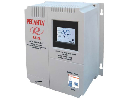 Стабилизатор напряжения Ресанта ACH-3000 Н/1Ц