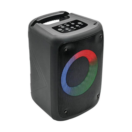 Портативная колонка Perfeo DISCO RING 4 Black