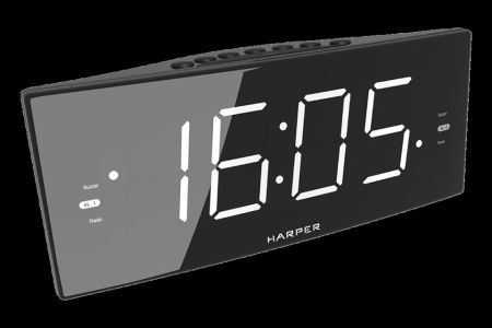 Радиочасы HARPER HCLK-2050 white led