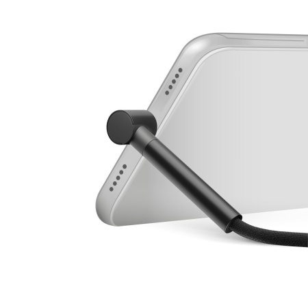USB кабель Deppa Stand USB - Micro USB Black (1м) 72296