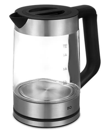 Чайник BQ-KT1840G Черный-Сталь