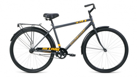 Велосипед Altair City 28 high (28" 1 ск. рост 19") 2019-20 серый/оранжевый