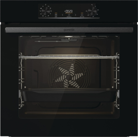 Встраиваемый Электрический духовой шкаф Gorenje BO6735E05B, цвет Чёрный