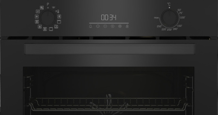 Встраиваемый Электрический духовой шкаф Beko BBIM18300SG, цвет Чёрный