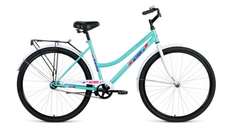 Велосипед Altair City 28 Low (28" 1 ск. рост 19") 2018-19 ментоловый