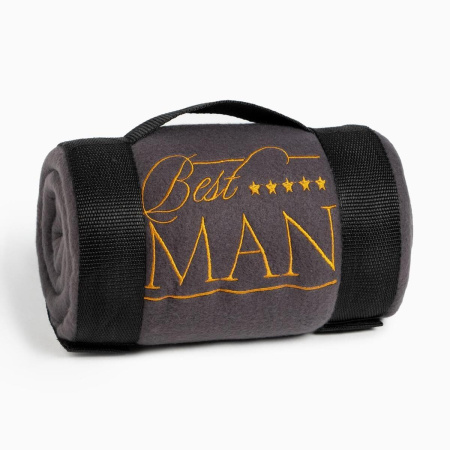 Плед Этель Best Man 130х150 флис 7531906