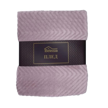 Плед Belezza Capella 180x200 клубничный пломбир 6150877