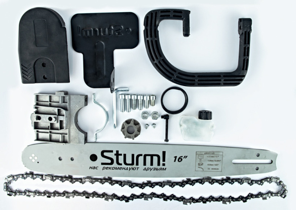 Насадка Sturm AGCS16-01 Цепная пила на УШМ 16