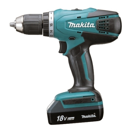 Аккумуляторная дрель - шуруповерт Makita DF457DWE