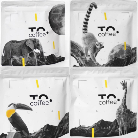 Кофе молотый To.coffee ароматизированный Банан (100% Арабика) 250 гр