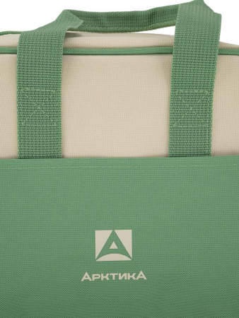 Сумка-холодильник Арктика 7,5 л бежево-зеленая 3300-7-GN/BG 