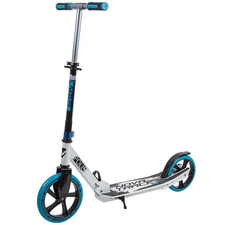 Самокат Novatrack Polis 135166 синий