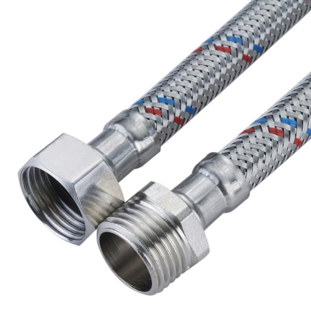 Шланг для воды гибкий СТМ 30 см, 1/2", Г/Ш