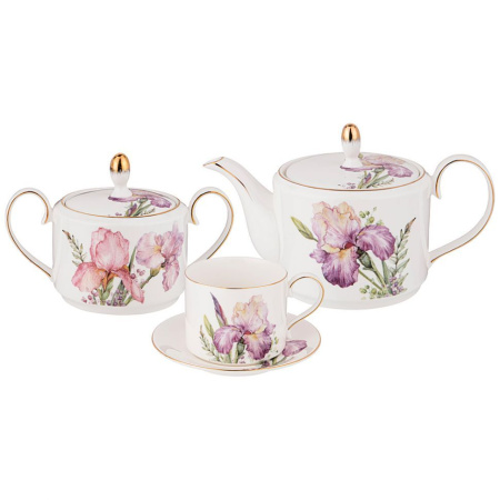 Чайный набор Lefard Irises 14 пр. на 6 пер. 300 мл 590-331 