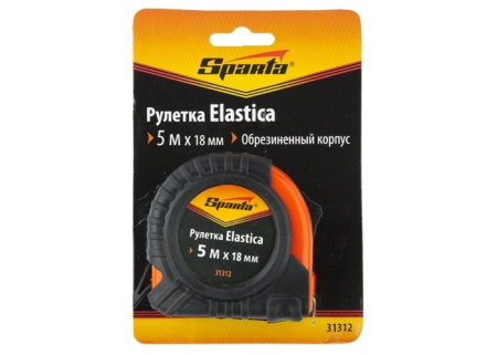 Рулетка SPARTA Elastica 5 м х 18 мм