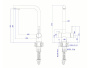 Смеситель AV Engineering AVZAR4-B304BKWF Black