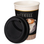 Кружка Lefard Coffemania с силик. крышкой серая 390 мл 260-652
