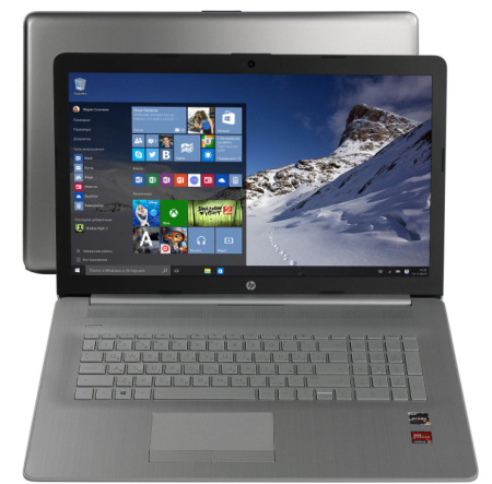 Ноутбук HP 17-ca2040ur Ryzen 3 3250U/8Gb/512Gb SSD/Vega 3 (Win10) Silver