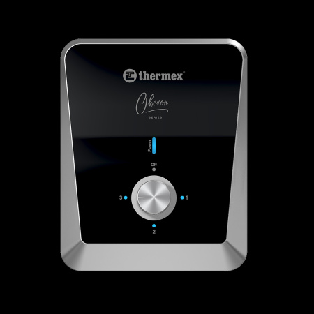Водонагреватель проточный Thermex Oberon 6000, Прямоугольный, Цвет Чёрный