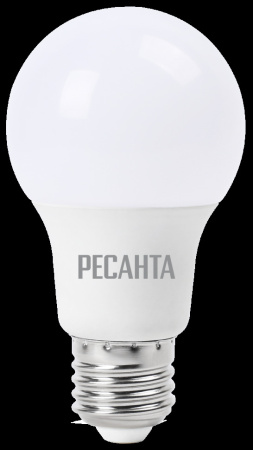 Лампа Ресанта LL-R-A60-9W-230-4K-E27
