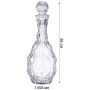 Штоф Alegre Glass Павлин Махараджи 1,4 л 337-128-1