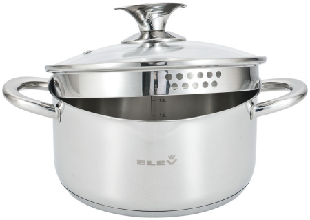 Кастрюля Eley 2 л RW0813-18C
