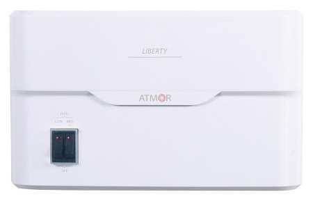 Водонагреватель проточный Atmor Atmor Liberty 5 KW TAP, Прямоугольная, Цвет Белый