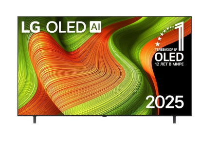  77" (195,5см) Телевизор LG OLED77B5RLA, SMART, UHD 4K 3840x2160, Цвет Чёрный