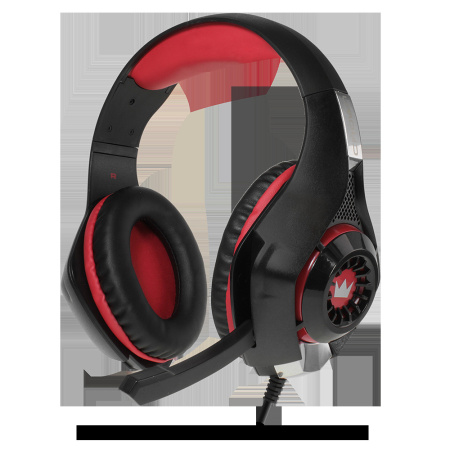 Гарнитура Crown CMGH-101T Black/Red