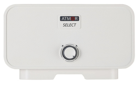 Водонагреватель проточный Atmor Select 7 KW, Прямоугольная, Цвет Белый