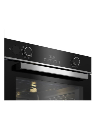 Встраиваемый Электрический духовой шкаф Beko BBIS13300XMSE, цвет Чёрный