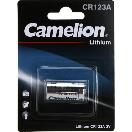Эл.питания Camelion CR123/1BL Lithium