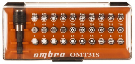 Набор бит Ombra OMT31S 31 предмет