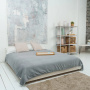 Плед Casa Conforte Nonna Inspiration 200х220 микрофибра дымчато-серый 6154617