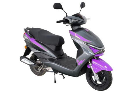 Скутер Racer Volt RC50QT-3K фиолетовый