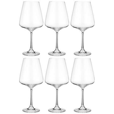 Набор бокалов для вина Crystal Bohemia Naomi/Corvus 6 пр. 570 мл 669-257