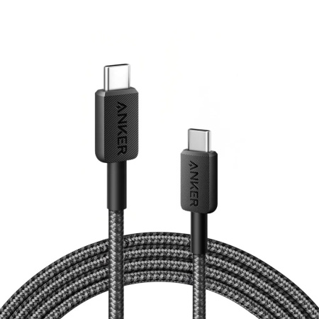 USB кабель Anker P.Line 322 Type-C - Type-C 60W 3m Black (A81F7)