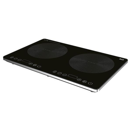 Настольная индукционная плита BQ HP105W Черный-Серебро