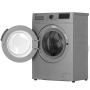 Стиральная машина с фронтальной загрузкой Beko WSPE6H616S, Max загрузка - 6,5кг, Max отжим - 1 200об/мин., цвет Серый